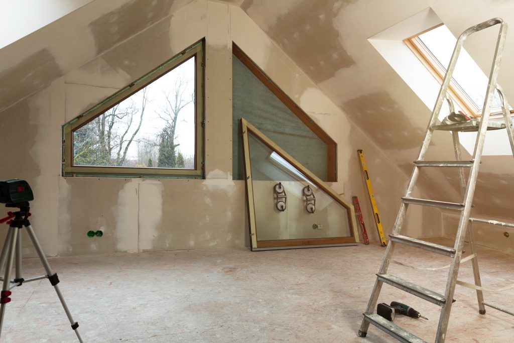 Converting attic to bedroom